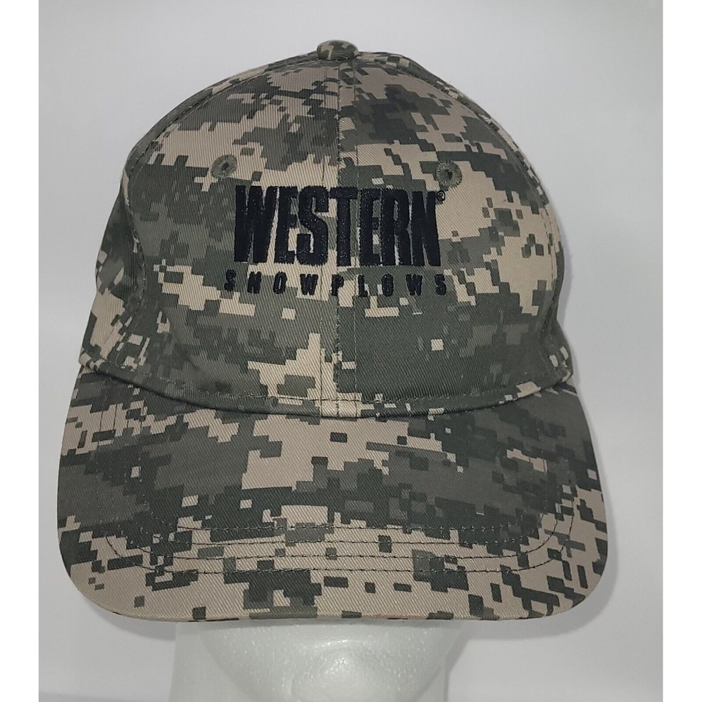 Western Snow Plows Digital Camouflage Baseball Cap‎ Hat